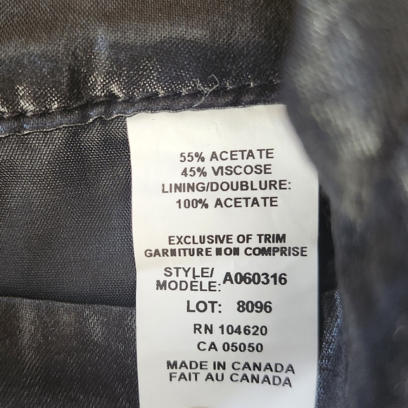 Jacob Black Satin Tiered Ruffled Mini Skirt - size L - Picture 3 of 5